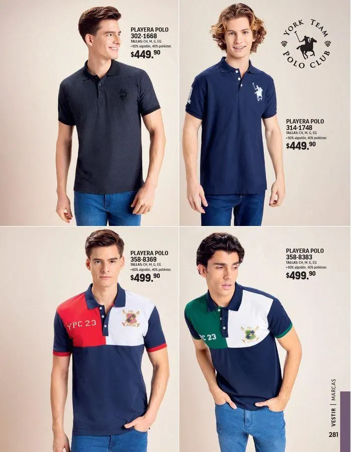 Catálogo de ANDREA - VESTIR CABALLERO 26 de agosto al 25 de enero 2025 - Pagina 100