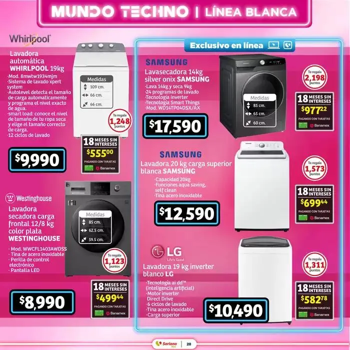 Catálogo de Mundo Techno Híper Nacional 27 de marzo al 29 de abril 2025 - Pagina 20