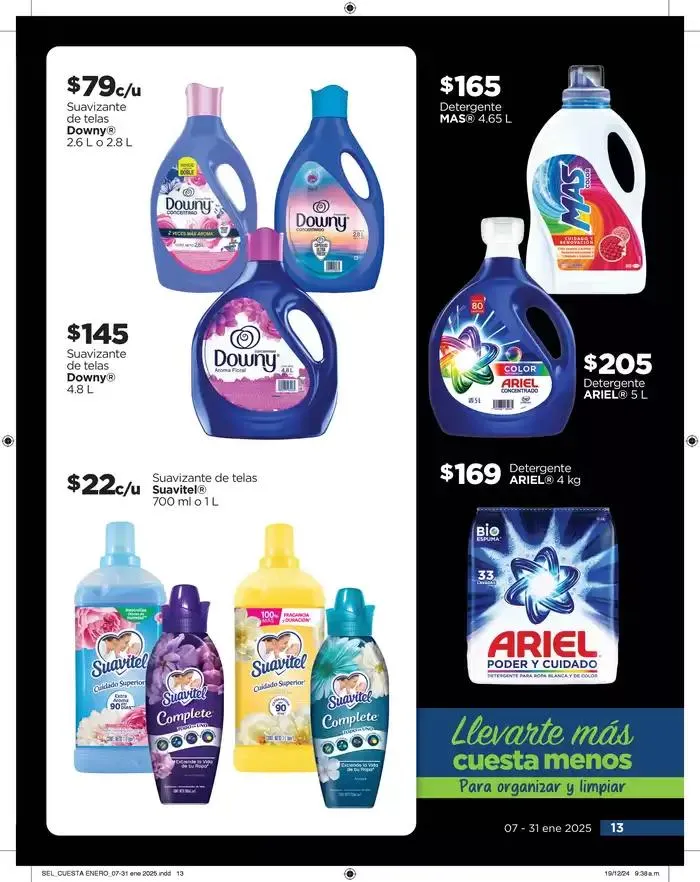 Catálogo de Llevarte más cuesta menos 8 de enero al 31 de enero 2025 - Pagina 13