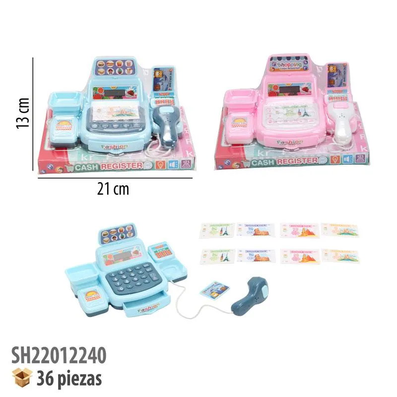 CAJA REGISTRADORA CON LUZ Y SONIDO