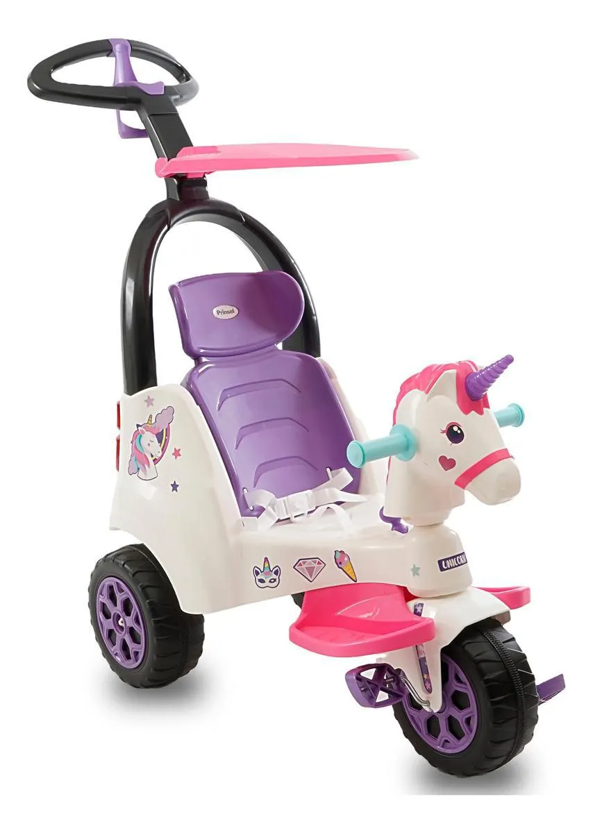 Triciclo Prinsel Super Trike 2 en 1 Unicornio
