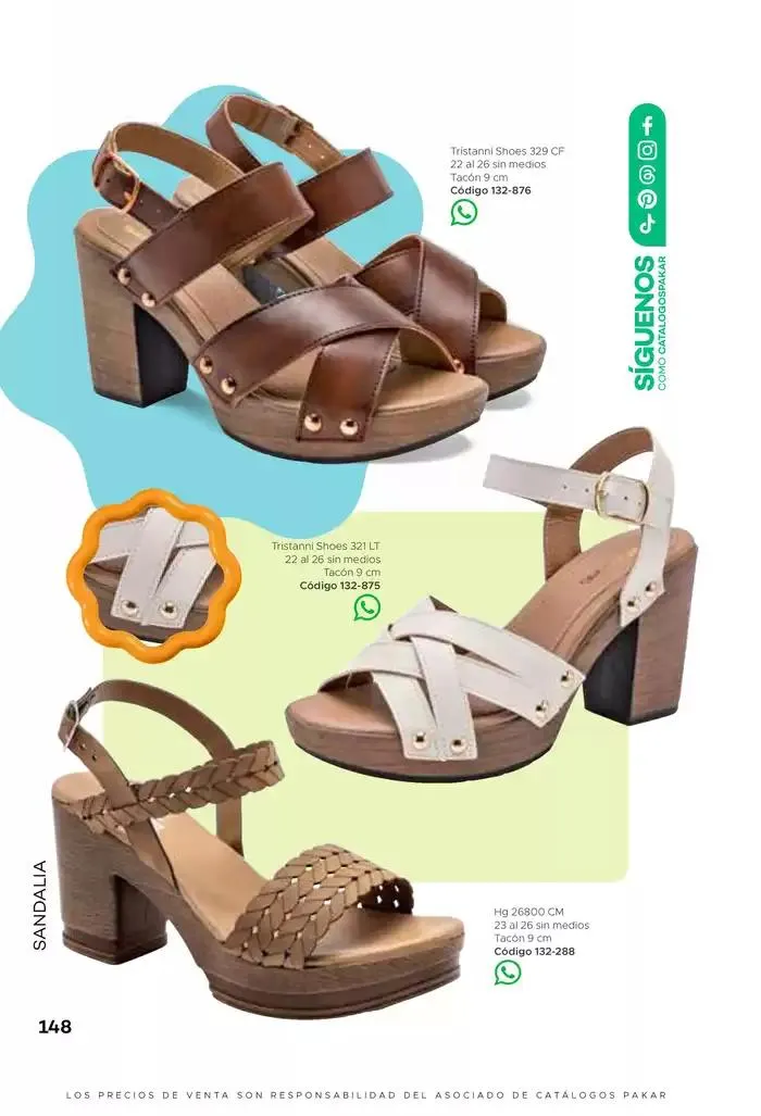 Catálogo de Pakar Sandalia 31 de enero al 31 de mayo 2025 - Pagina 148