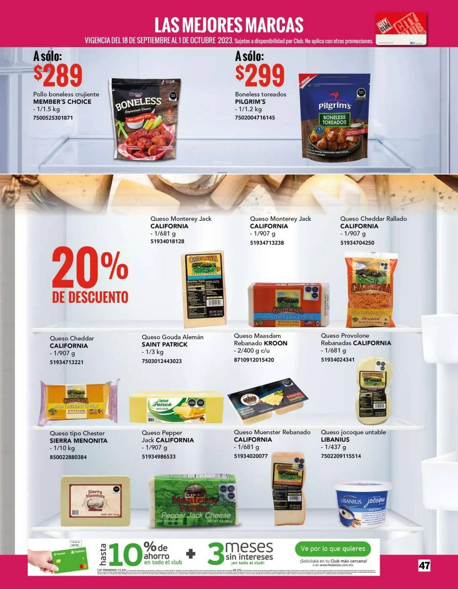 Catálogo de Catálogo City Club 1 de septiembre al 30 de septiembre 2023 - Pagina 47
