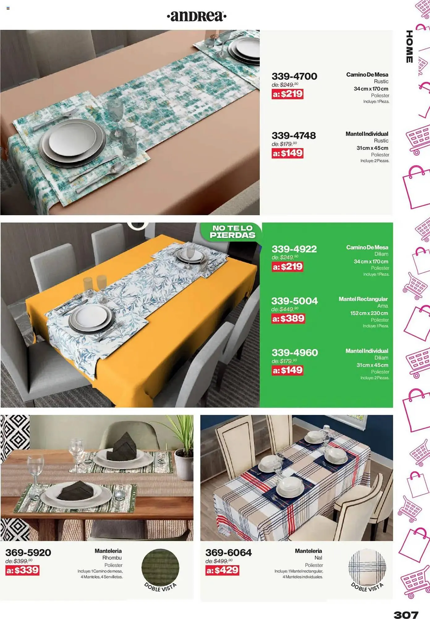 Catálogo de Catálogo Andrea 25 de mayo al 10 de agosto 2025 - Pagina 307