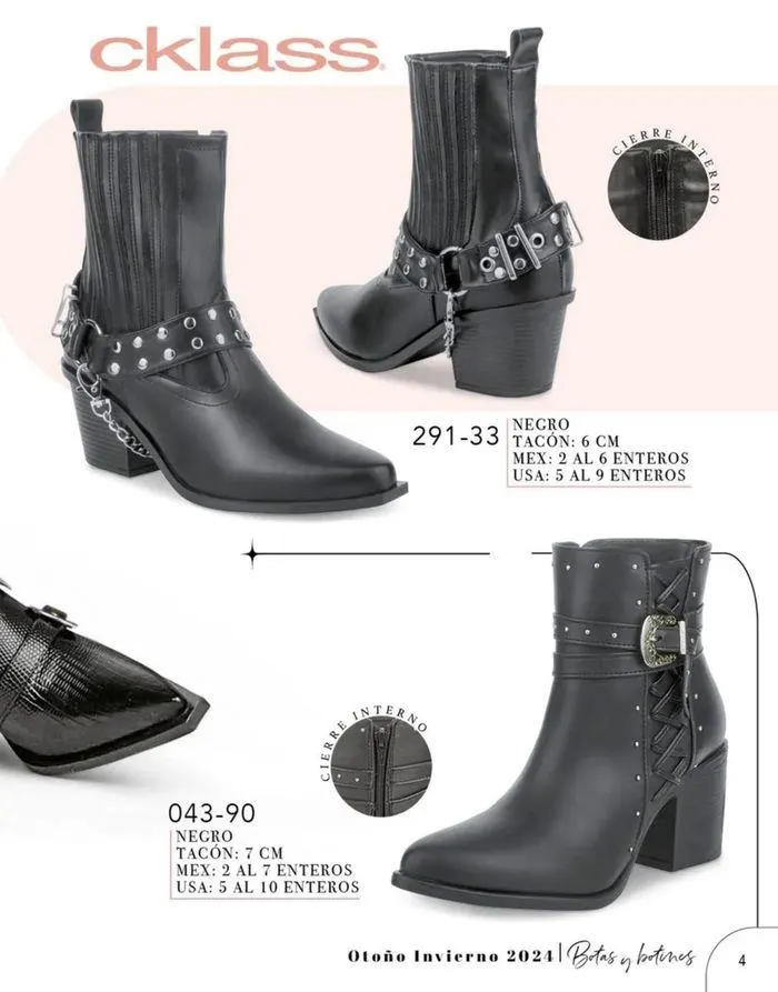 Catálogo de Cklass Botas y Botines 30 de agosto al 31 de enero 2025 - Pagina 42