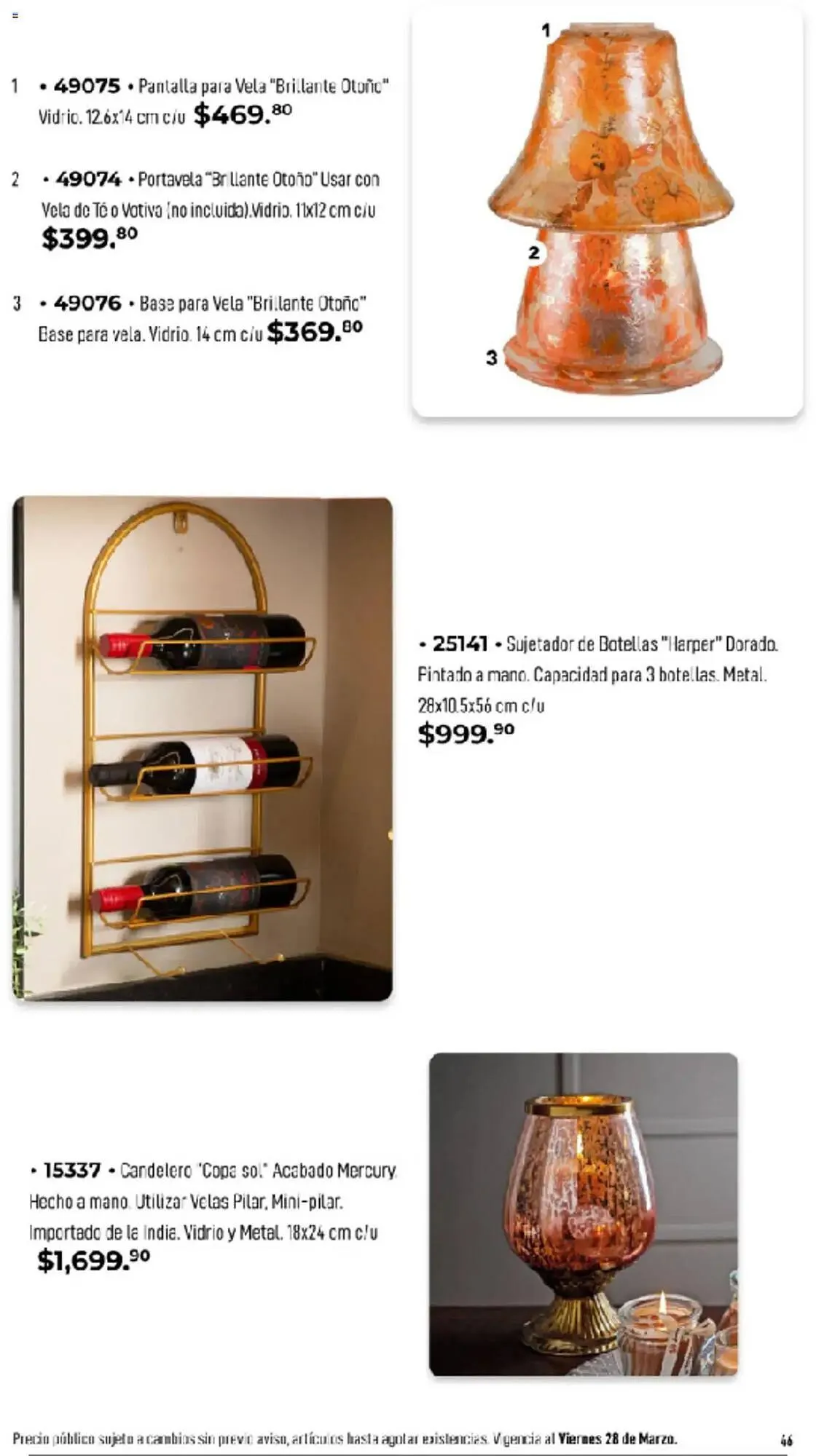 Catálogo de Catálogo Home Interiors 8 de marzo al 28 de marzo 2025 - Pagina 46