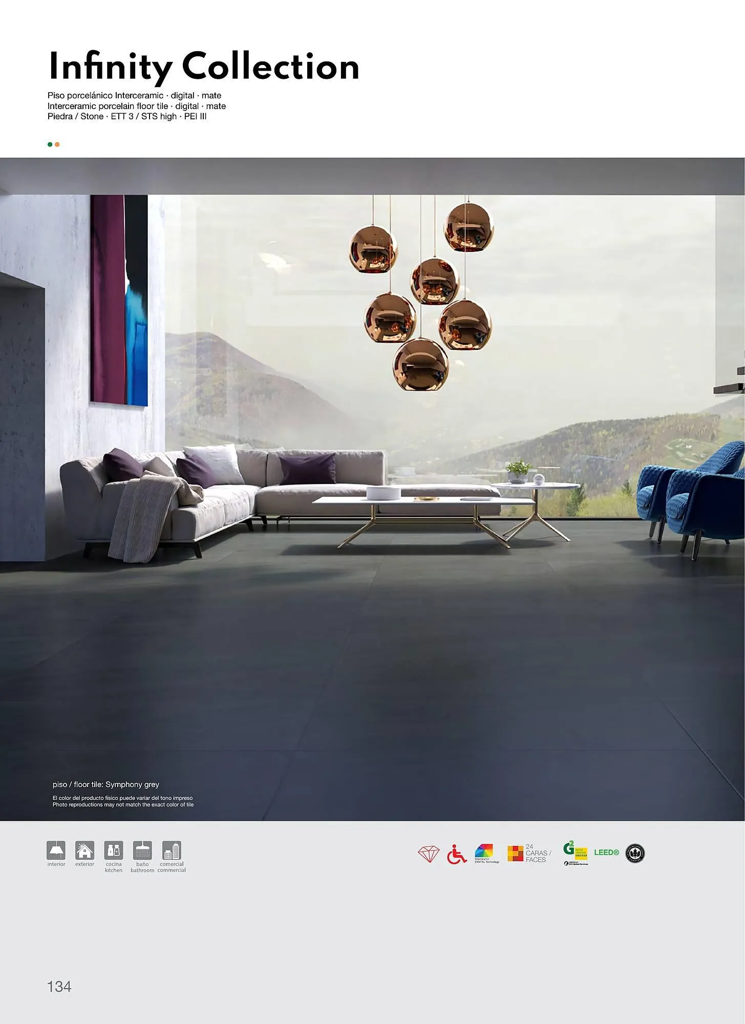 Catálogo de Catálogo Interceramic 12 de marzo al 31 de diciembre 2024 - Pagina 134