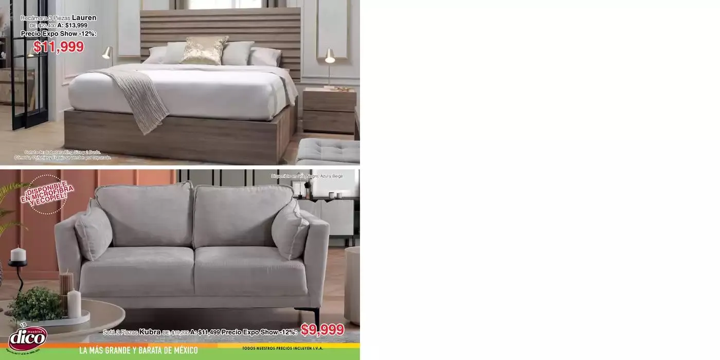 Catálogo de Muebles Dico Exposhow Centro Abril 25 17 de abril al 22 de abril 2025 - Pagina 18