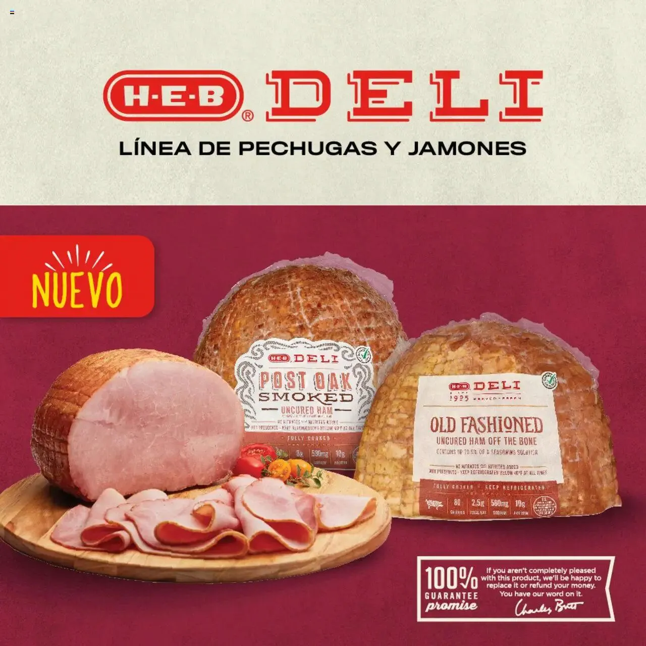 Catálogo de H-E-B folleto Deli 2 de septiembre al 31 de diciembre 2024 - Pagina 1