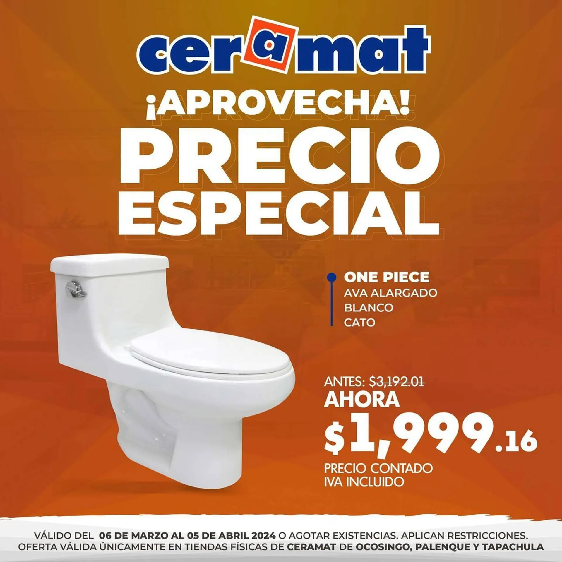 Catálogo de Catálogo Ceramat 12 de marzo al 6 de abril 2024 - Pagina 6