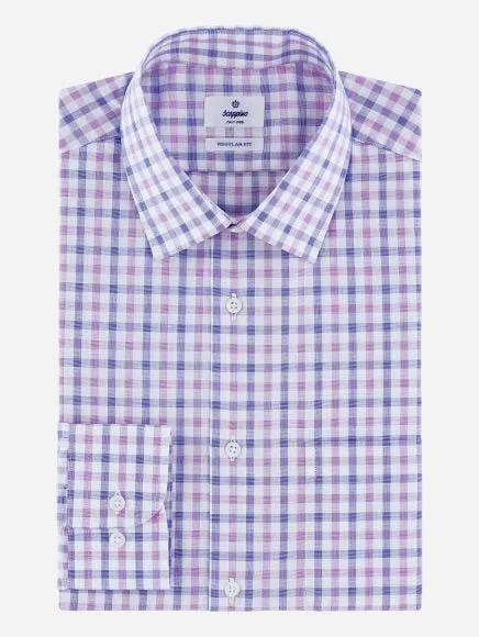 Camisa Business Casual de Cuadros