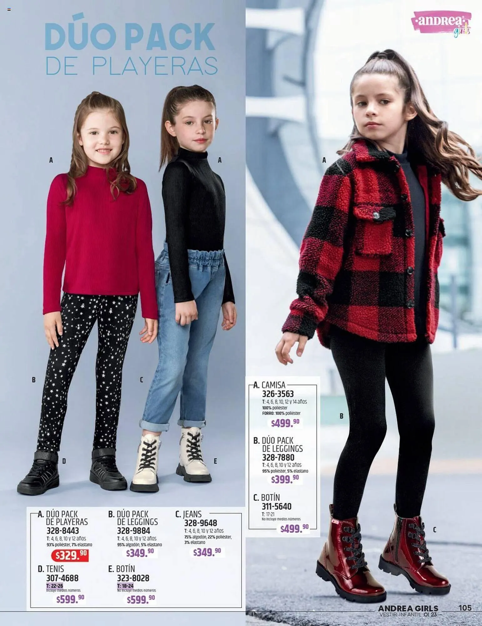Catálogo de Catálogo Andrea 27 de agosto al 27 de enero 2024 - Pagina 105