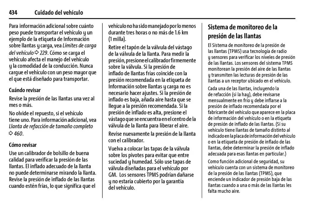 Catálogo de Cheyenne 2025 Manual del propietario 22 de enero al 31 de diciembre 2025 - Pagina 435