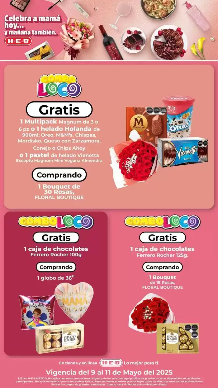 Catálogo de Ofertas HEB 9 de mayo al 11 de mayo 2025 - Pagina 1