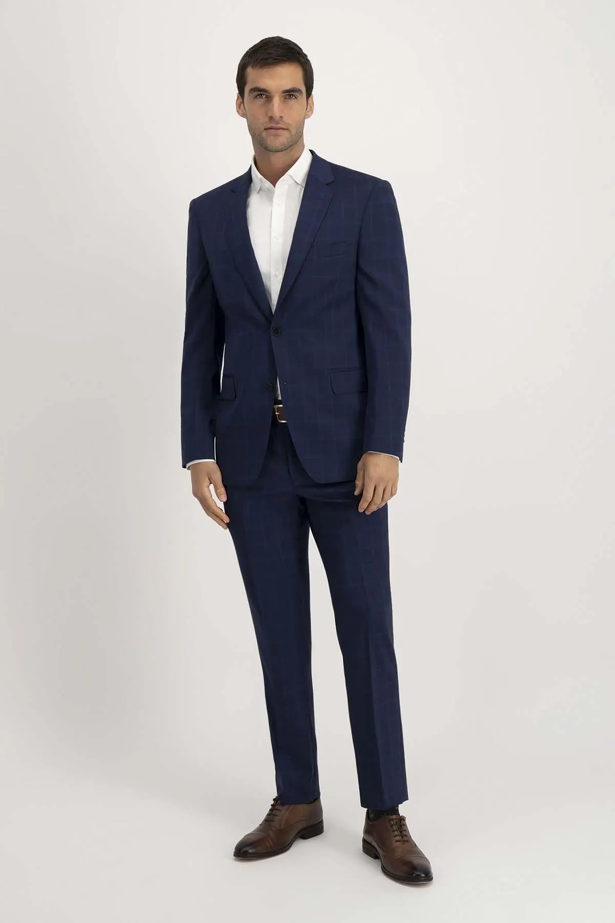 Traje Calderoni Azul Contemporary Fit