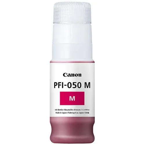 Botella de tinta para plotter Canon PFI-050M magenta 70ml