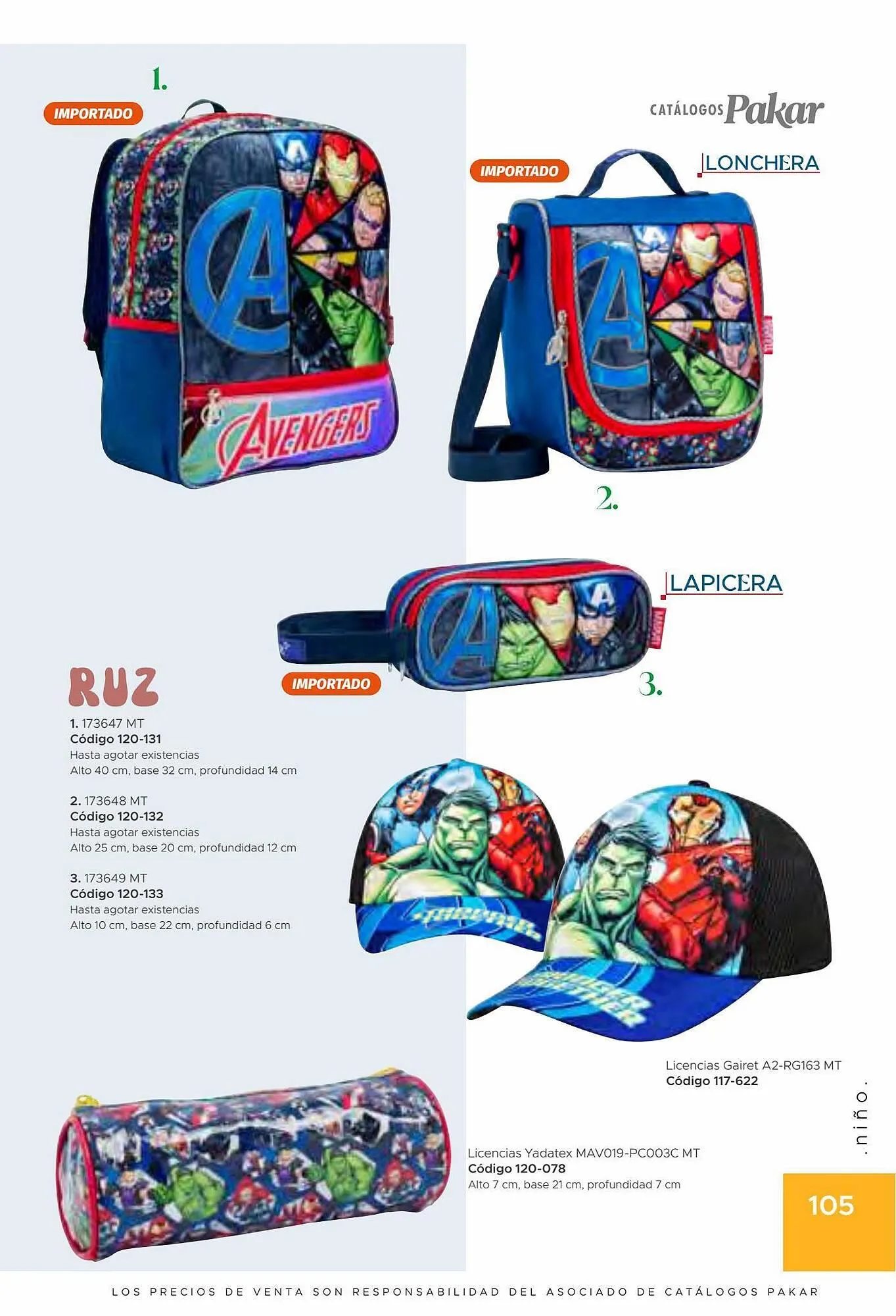 Catálogo de Catálogo SC Pakar 31 de julio al 31 de diciembre 2023 - Pagina 105