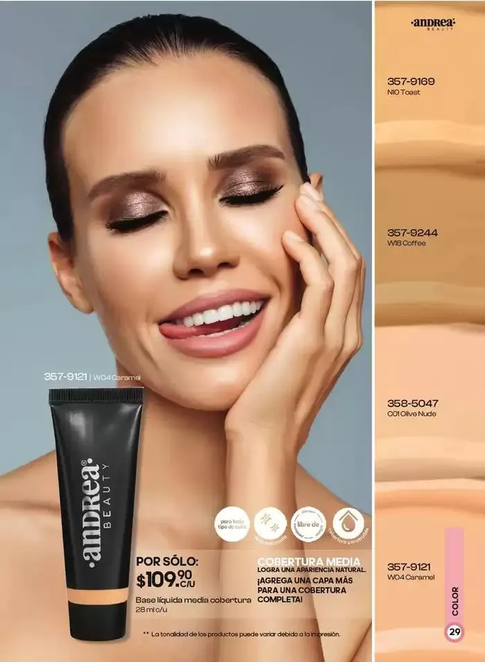 Catálogo de ANDREA | BELLEZA INTEGRAL DAMA 21 de marzo al 20 de abril 2025 - Pagina 29