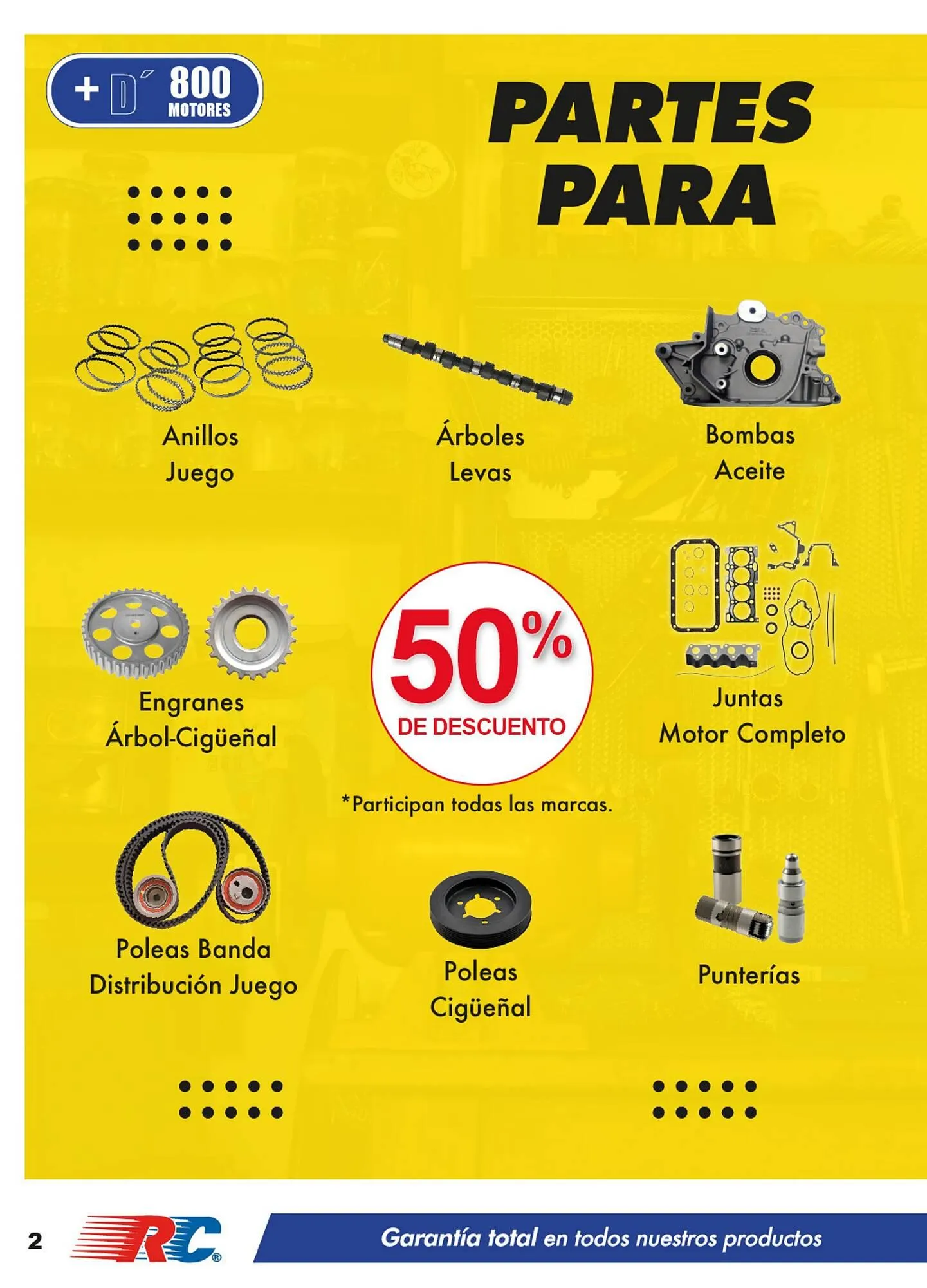 Catálogo de Catálogo Refaccionaria California 1 de julio al 31 de julio 2025 - Pagina 2