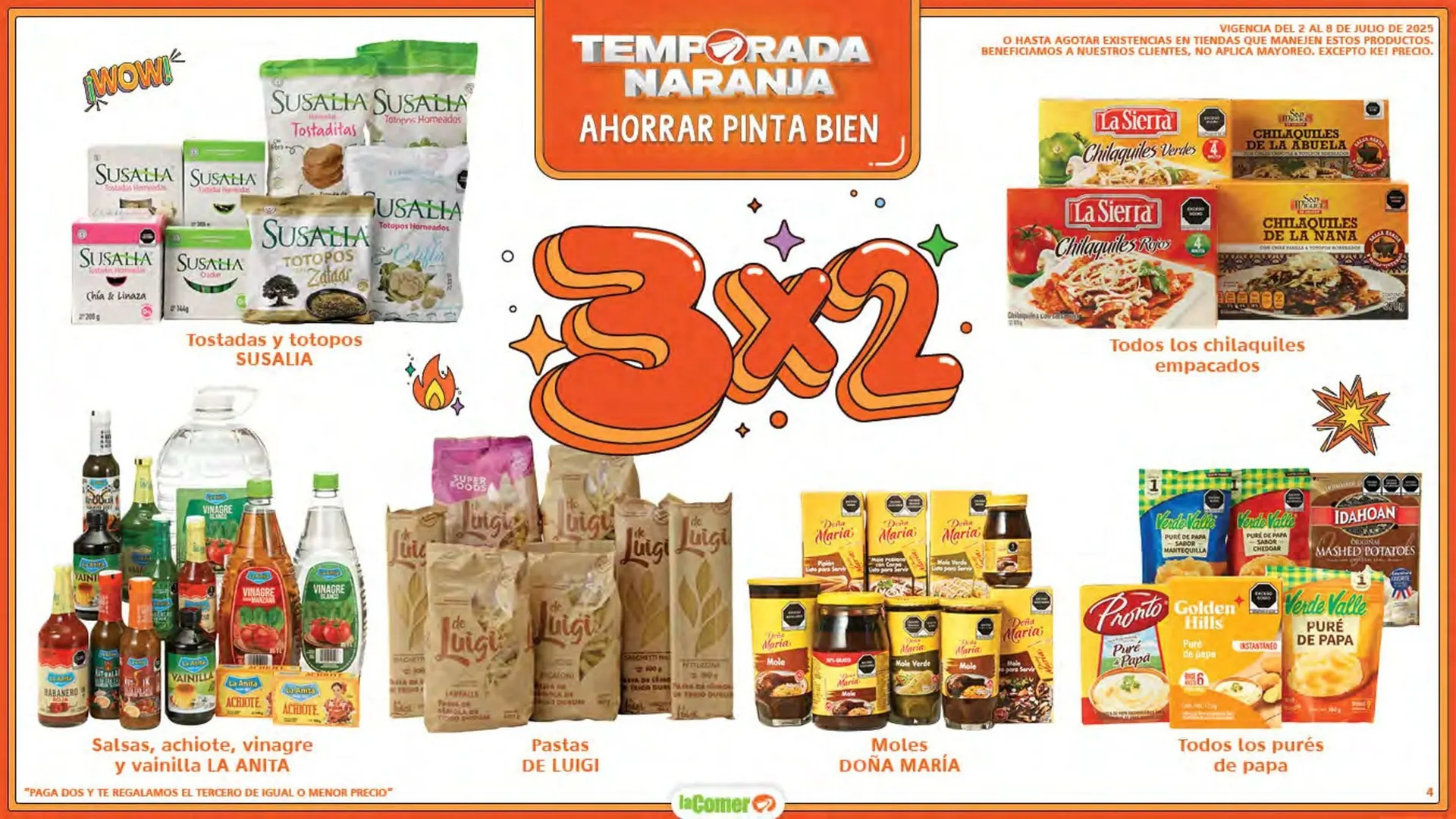 Catálogo de Catálogo La Comer 2 de julio al 8 de julio 2025 - Pagina 4