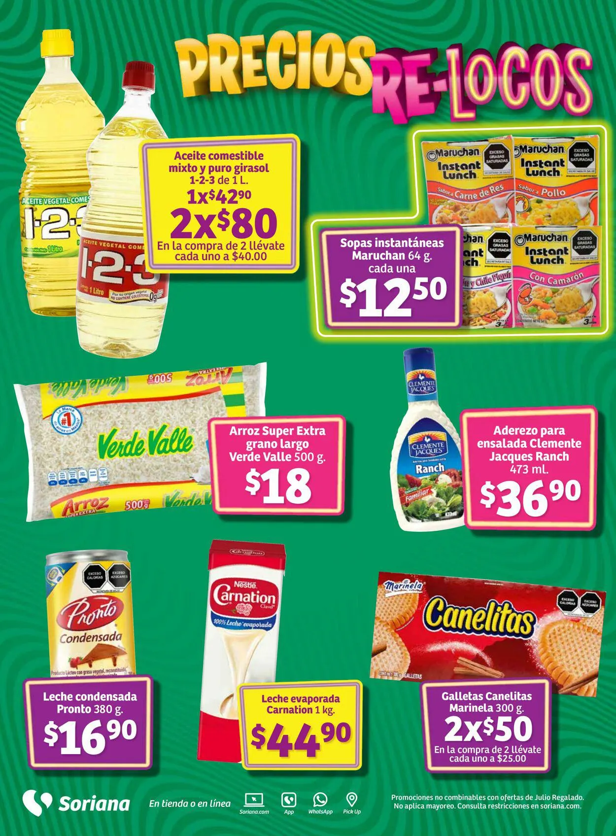 Catálogo de Soriana - Folleto Julio Regalado Mercado Nacional Oferta actual 13 de julio al 20 de julio 2023 - Pagina 16
