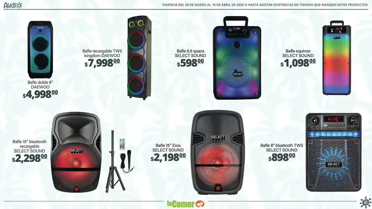Catálogo de La Comer Vacaciones 28 de marzo al 10 de abril 2025 - Pagina 12