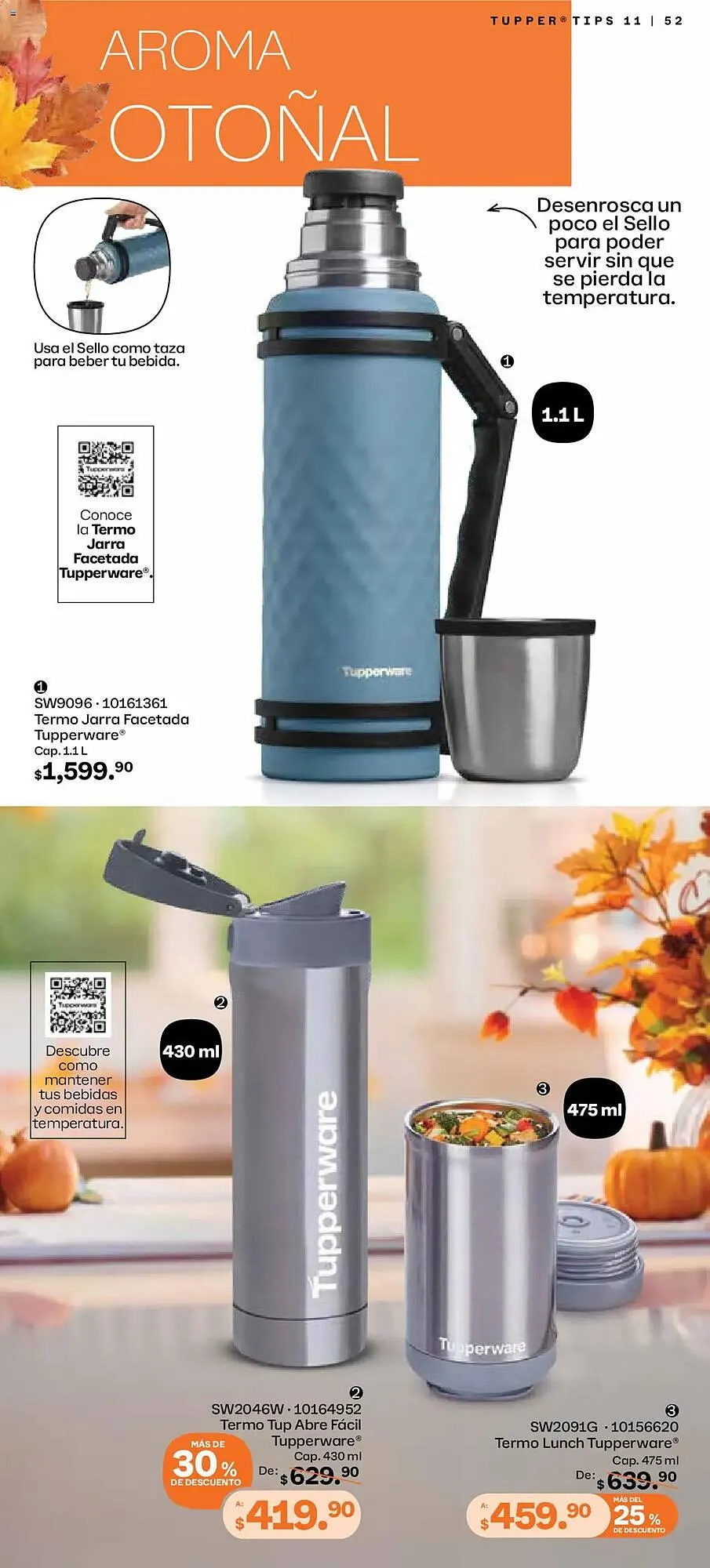 Catálogo de Catálogo Tupperware 6 de octubre al 3 de noviembre 2025 - Pagina 52