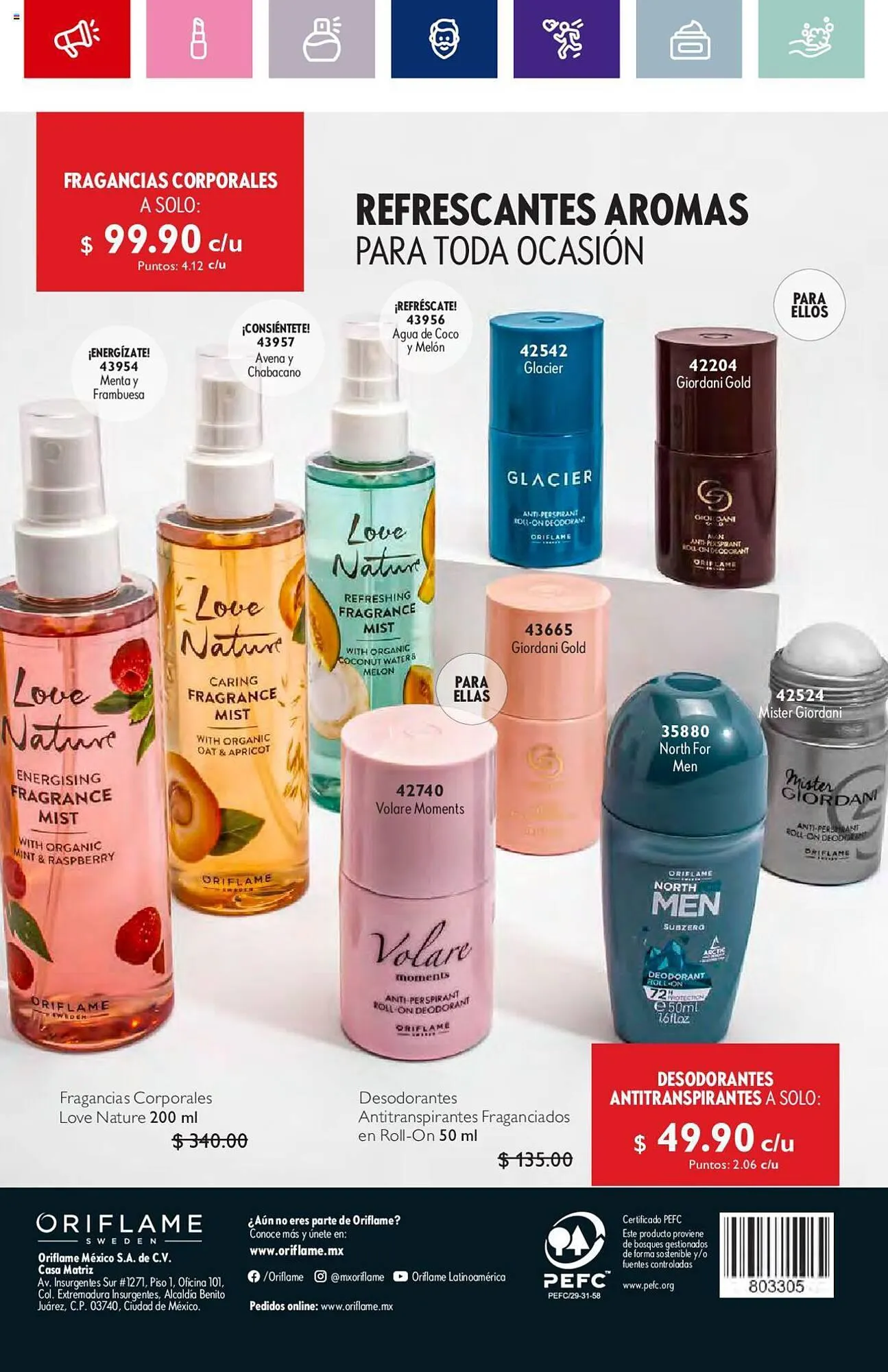 Catálogo de Catálogo Oriflame 28 de octubre al 17 de noviembre 2023 - Pagina 132