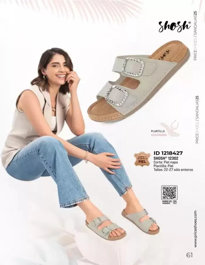 Catálogo de SANDALIAS | CONFORT | 2025 | 1E 11 de marzo al 31 de agosto 2025 - Pagina 61