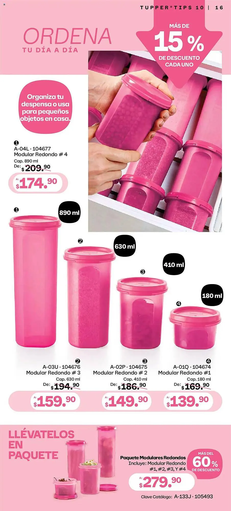 Catálogo de Catálogo Tupperware 8 de septiembre al 6 de octubre 2025 - Pagina 16