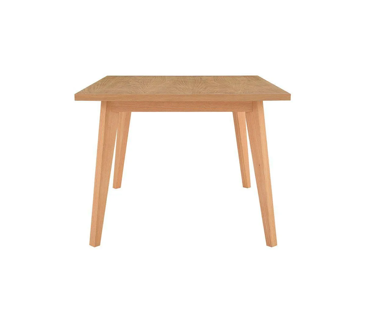 Mesa de comedor Evo 100 cm cuadrada - Encino