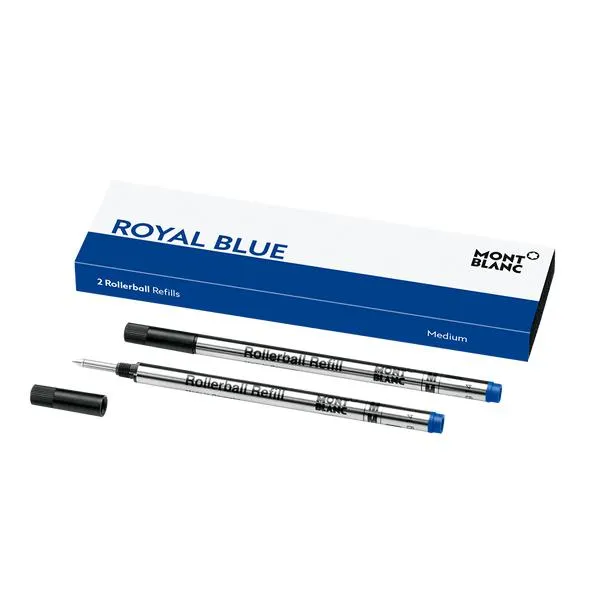 2 recambios para rollerball (M), Royal Blue