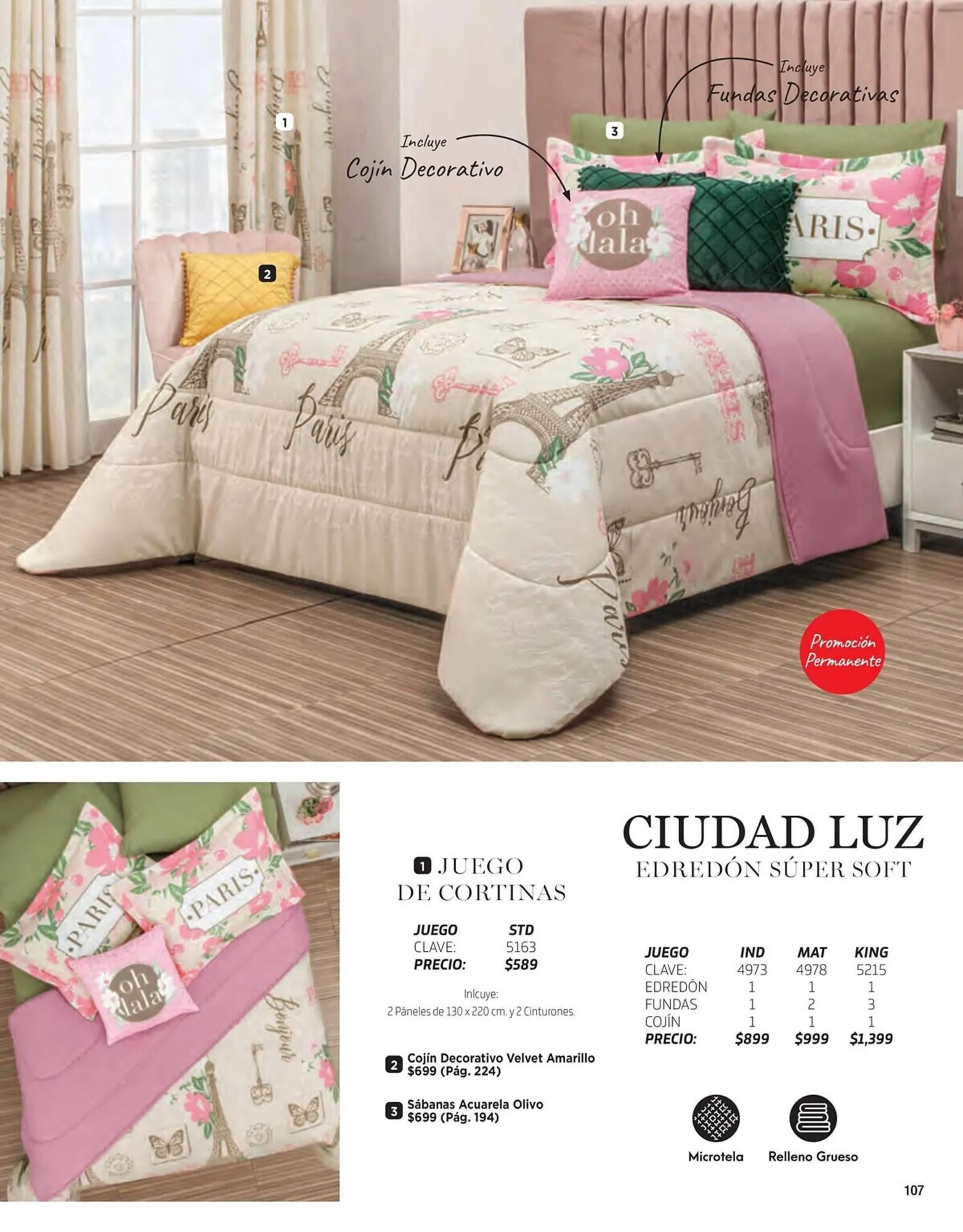Catálogo de Catálogo Íntima Hogar 7 de noviembre al 31 de diciembre 2023 - Pagina 109