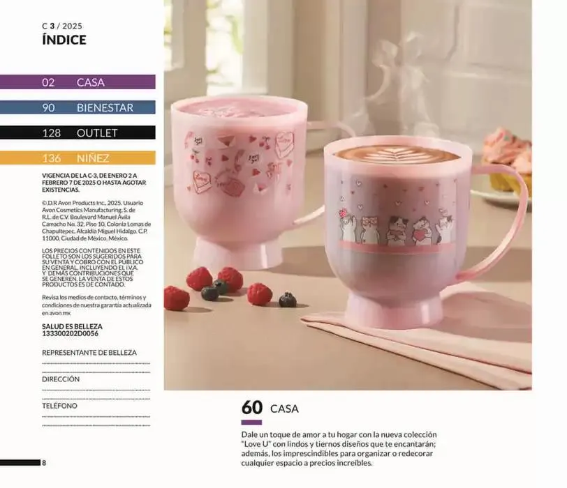 Catálogo de Avon Casa & Estilo C3 3 de enero al 3 de febrero 2025 - Pagina 8