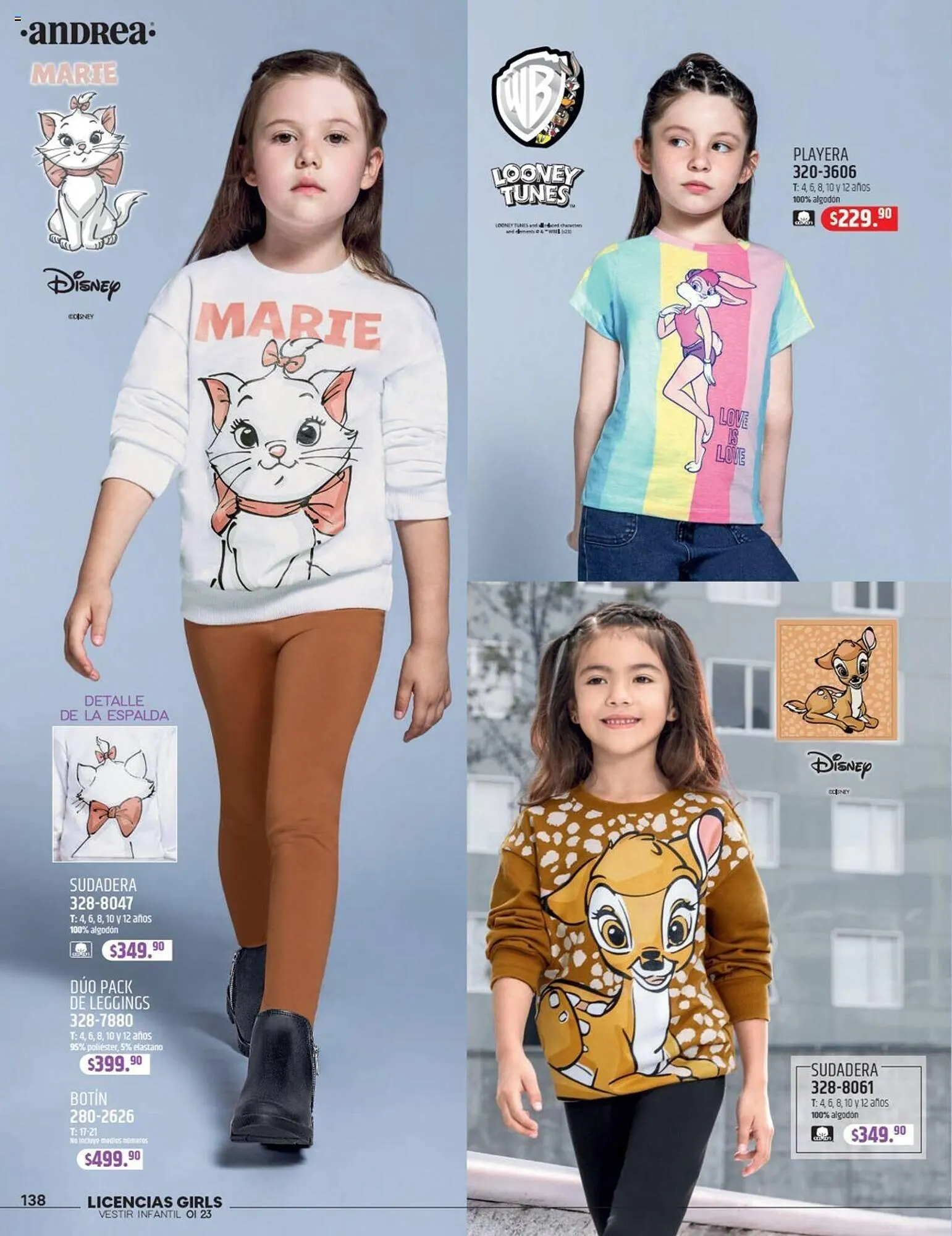 Catálogo de Catálogo Andrea 27 de agosto al 27 de enero 2024 - Pagina 138