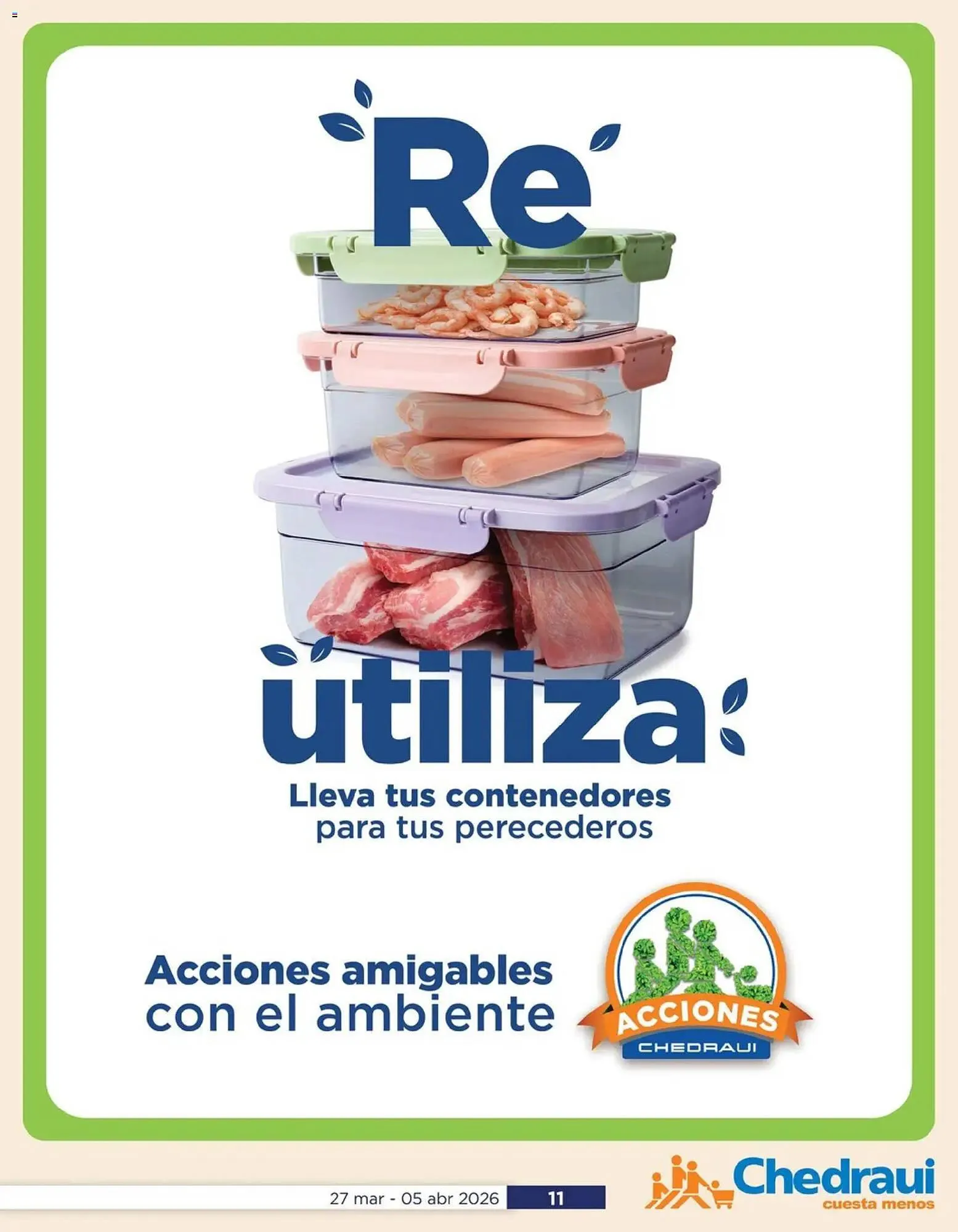 Catálogo de Folleto Chedraui 27 de marzo al 5 de abril 2026 - Pagina 11