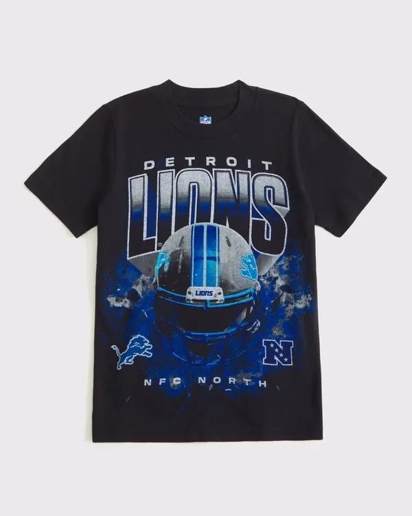 detroit lions graphic tee