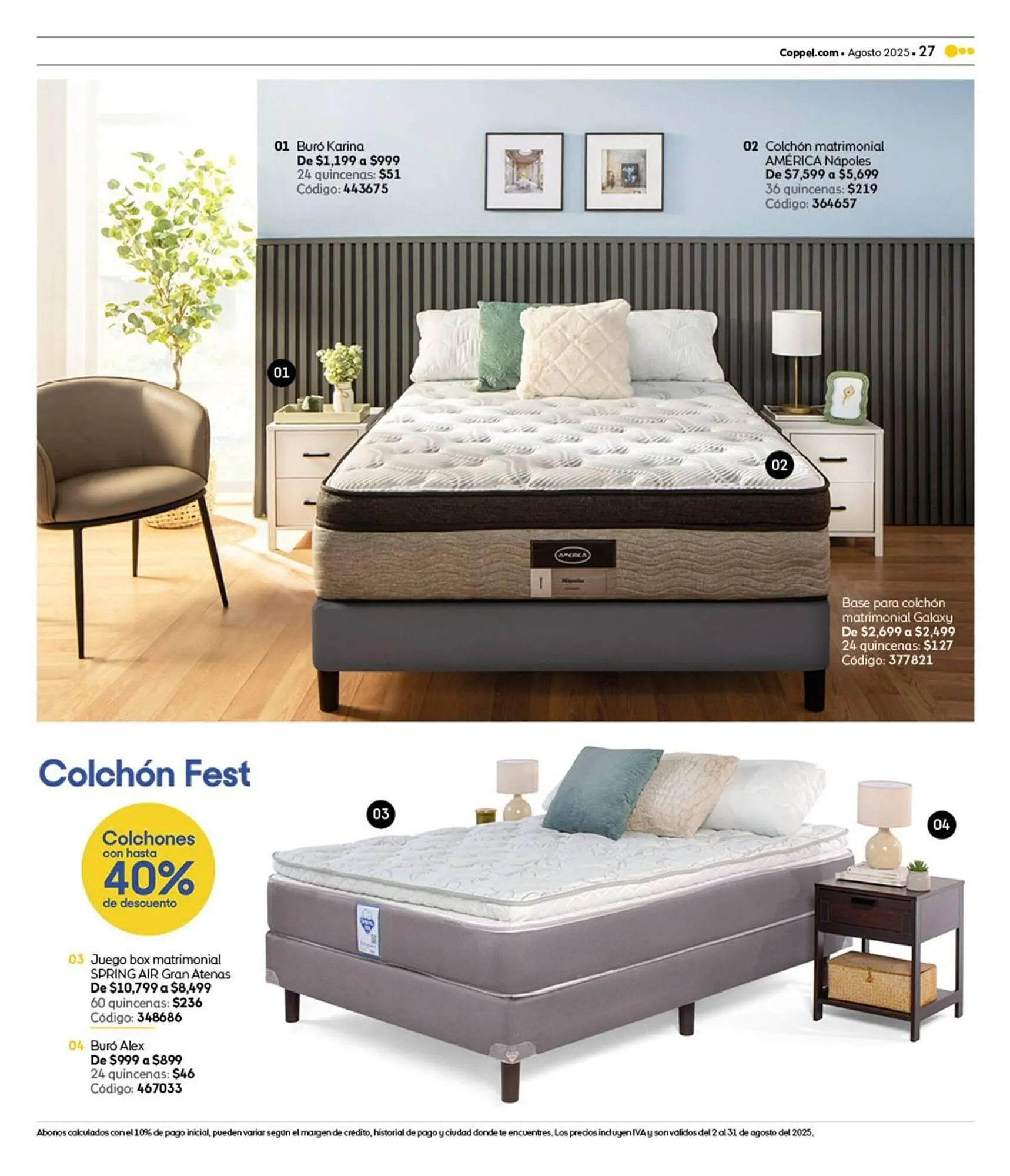 Catálogo de Catálogo Coppel 1 de agosto al 31 de agosto 2025 - Pagina 27