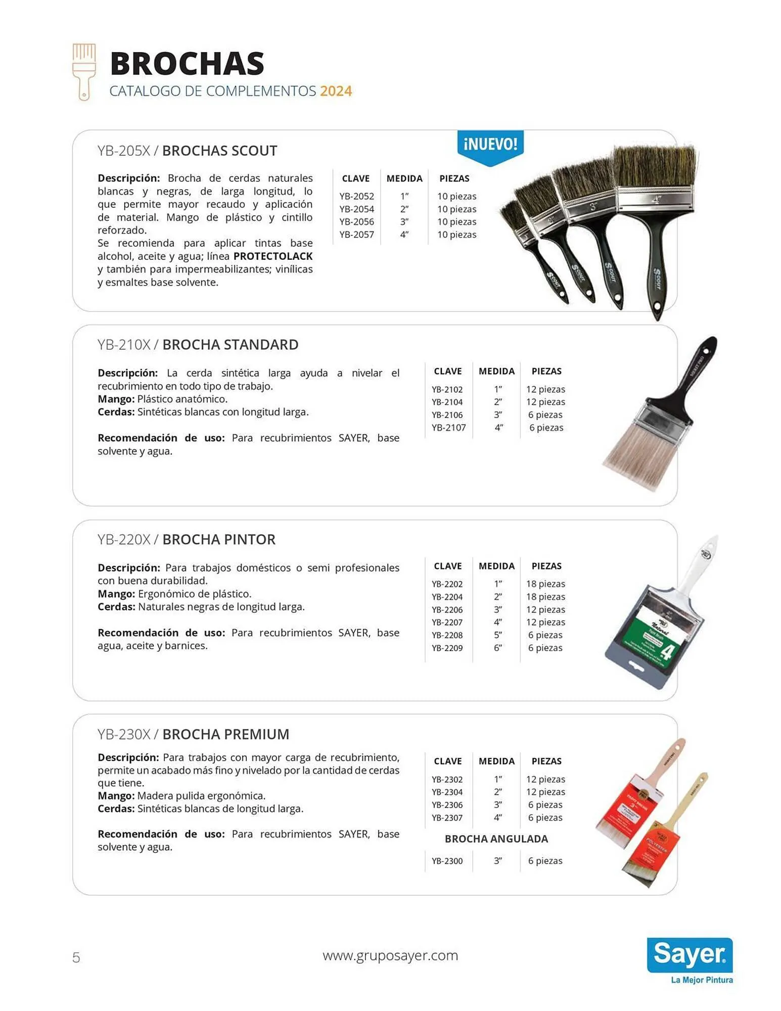 Catálogo de Catálogo Sayer 3 de enero al 31 de diciembre 2024 - Pagina 5