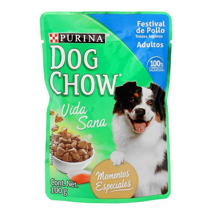 Alimento Dog Chow 100 Grs Pollo - Dog Chow - 1 pieza