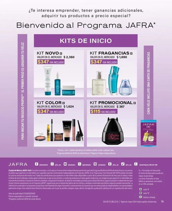 Catálogo de Posibilidades infinitas 7 de mayo al 31 de mayo 2024 - Pagina 79