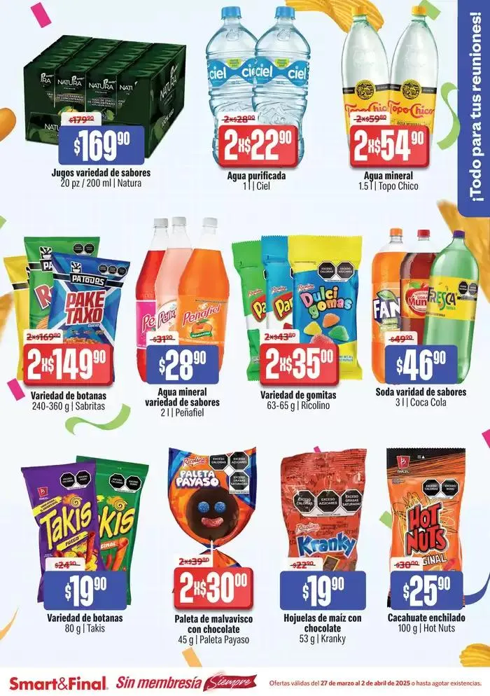 Catálogo de Ofertas Smart & Final 27 de marzo al 2 de abril 2025 - Pagina 7