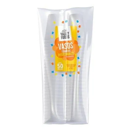 Vaso Térmico #10 Valley Foods 50 pz