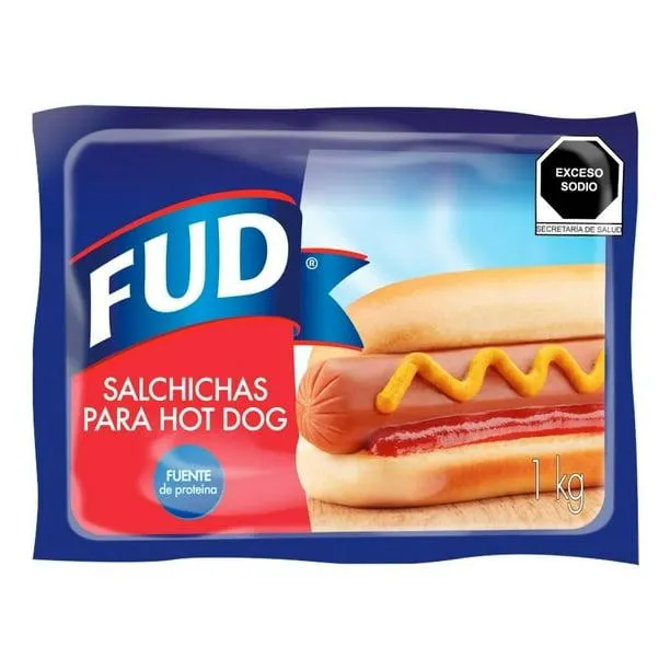 Salchicha FUD para hot dog 1 kg