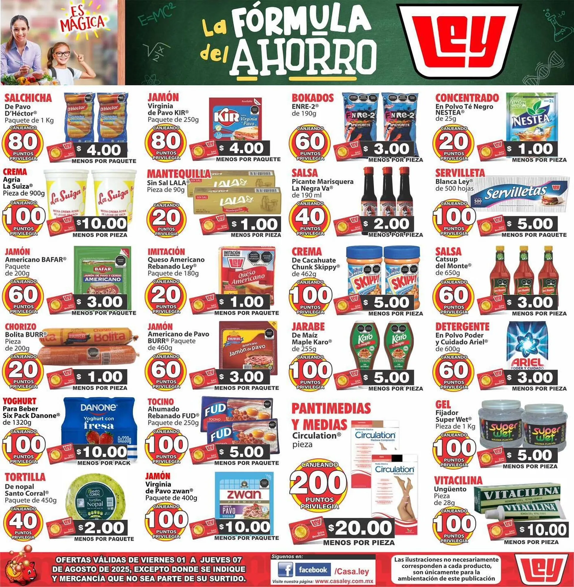 Catálogo de Catálogo Casa Ley 1 de agosto al 7 de agosto 2025 - Pagina 4