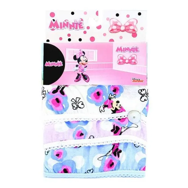 Conjunto de Pantaletas Disney Minnie Niña 3 Años EG 3 Piezas