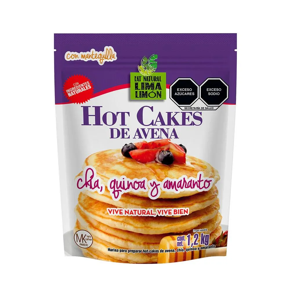 Harina para Hot Cakes de Avena Eat Natural 1.2 Kg
