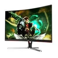 MONITOR AOC GAMER CURVO 31.5 PANEL VA / 165 HZ / T. DE R. 1 MS / AMD FREE SYNC / COLOR NEGRO Y ROJO / 2 HDMI / VGA / DISPLAYPORT / ASPECTO 16:9 / RESOLUCION 1920 X 1080 / BRILLO 25