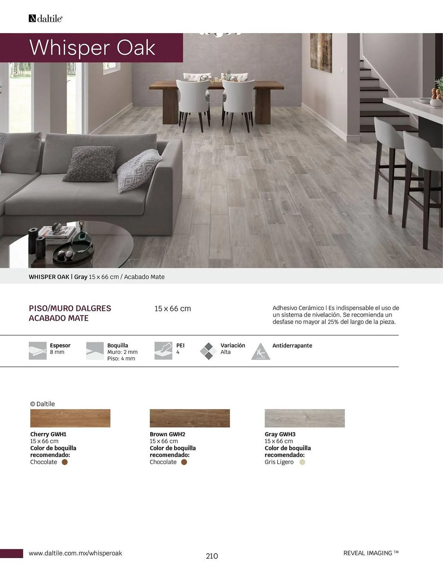 Catálogo de Catálogo Daltile 1 de enero al 31 de diciembre 2024 - Pagina 210