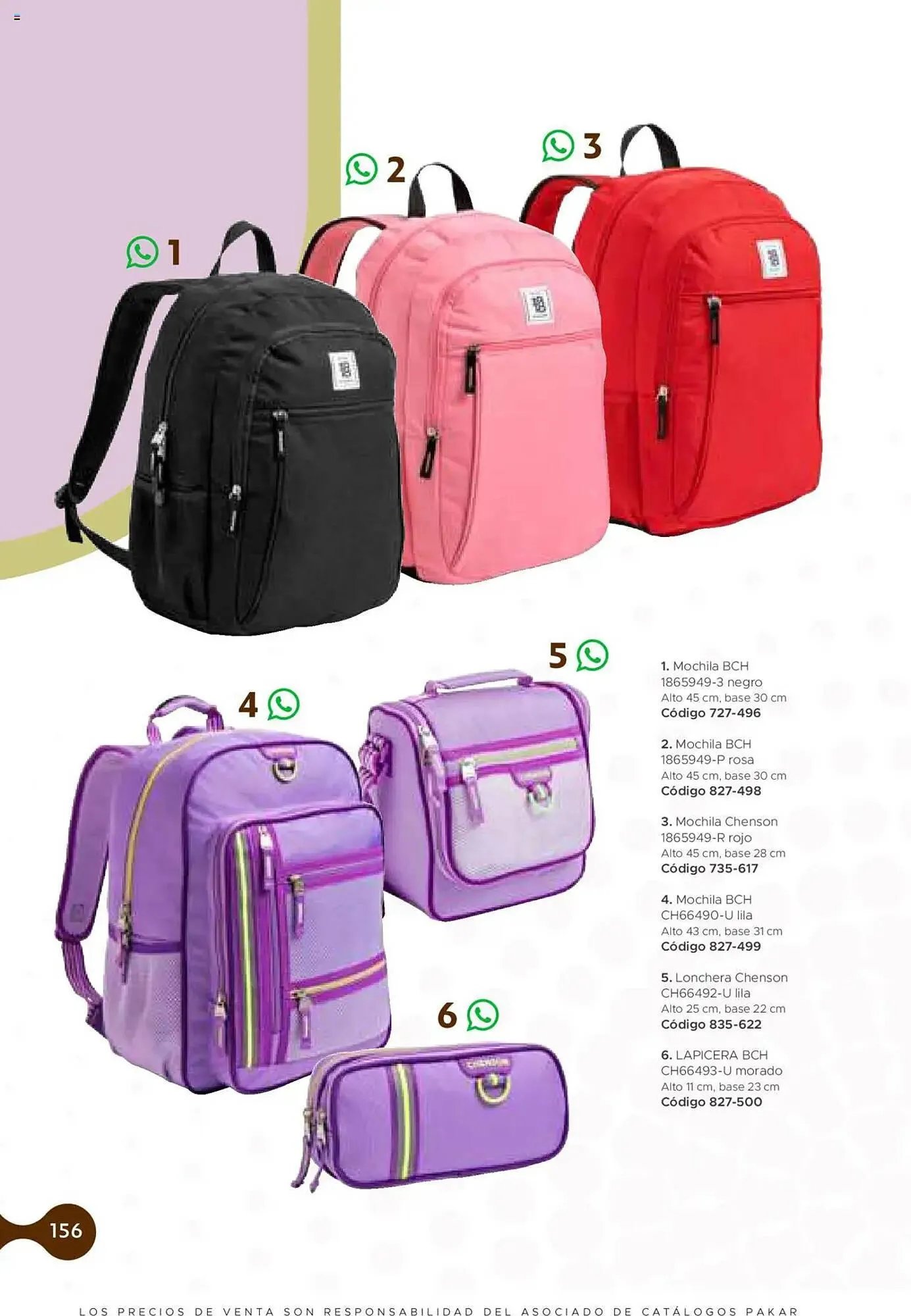 Catálogo de Catálogo SC Pakar 24 de julio al 1 de enero 2026 - Pagina 156